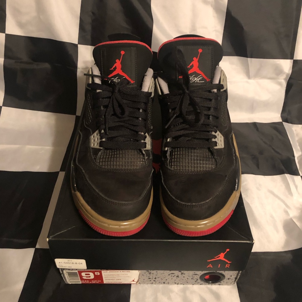 Jordan Bred 4 size 9.5